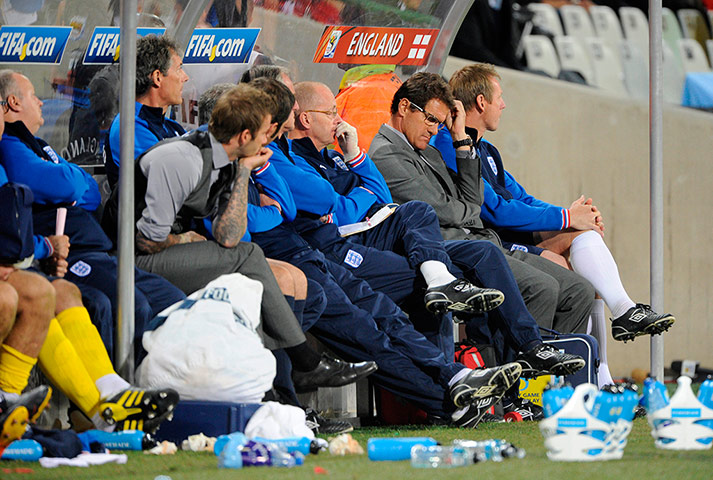resignation of Capello: Germany v England