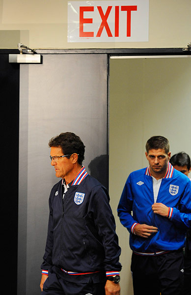 resignation of Capello: England press conference in Port Elizabeth