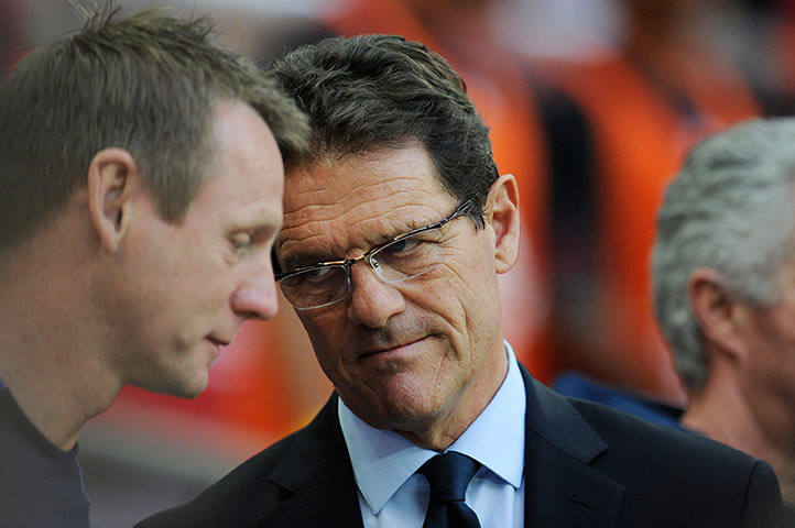 resignation of Capello: England v Mexico