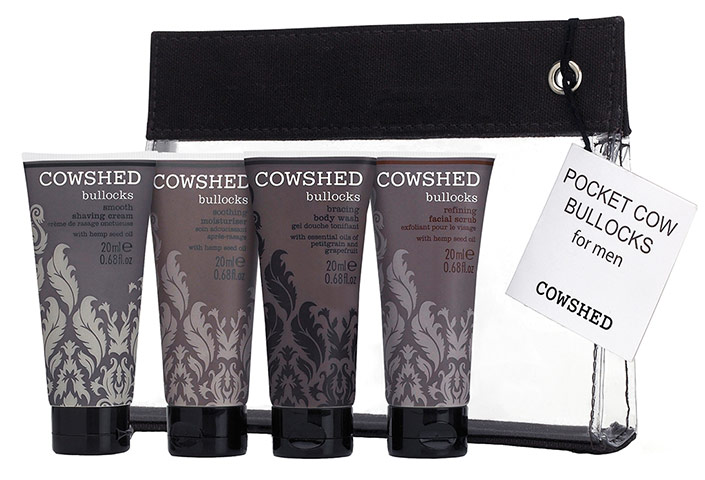 Key trends: men's beauty: Pocket cow bullocks for men