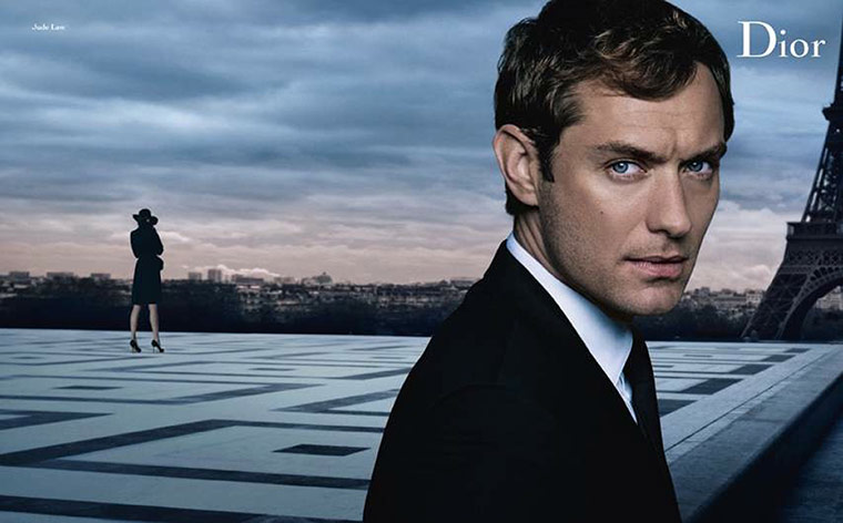 Key trends: men's beauty: Jude Law for Dior Homme