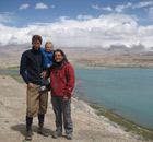 Rupert Wilson-Young, Dorothee and Oceanne in the Karakorum mountains, China