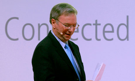Google CEO Eric Schmidt
