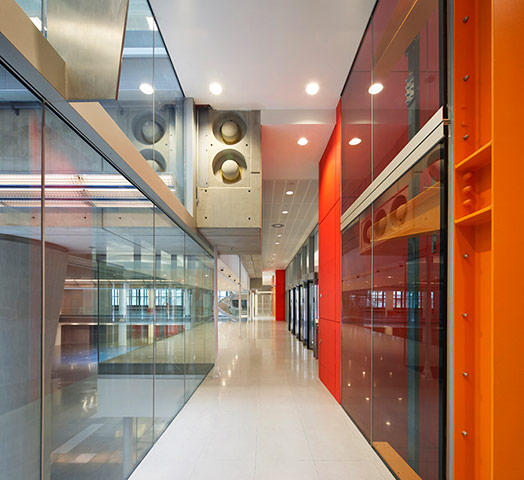 Broadcasting House: Reception corridor in Broadcasting House