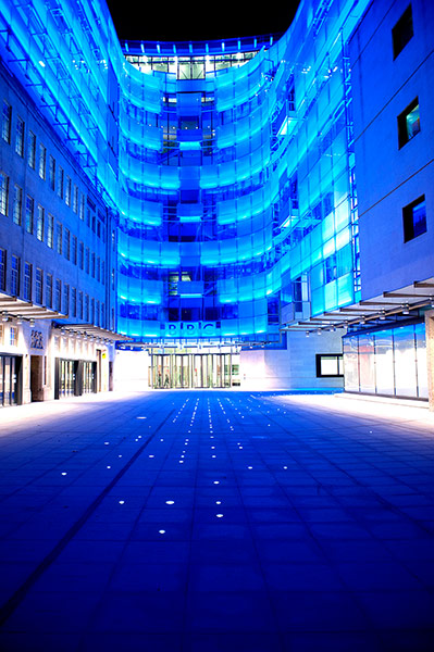 Broadcasting House: The exterior of the BBC new Broadcasting house