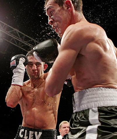 Best of the week: Nathan Cleverly lands a left on Tommy Karpency 