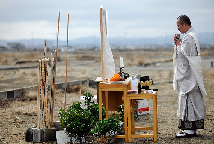 Japan tsumani: Setsudo Miura offers prayers for the victims of the tsunami 