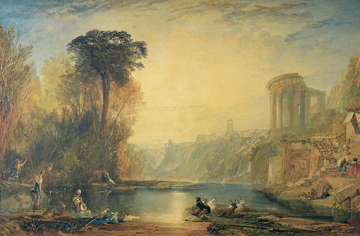 Turner Inspired: Composition of Tivoli, 1817