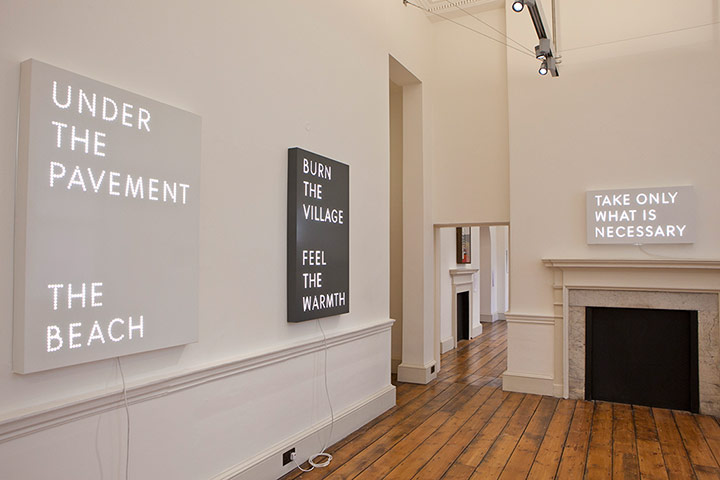 Crisis Commissions: Crisis Commissions at Somerset House - Nathan Coley