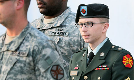 Bradley Manning at Fort Meade, Maryland