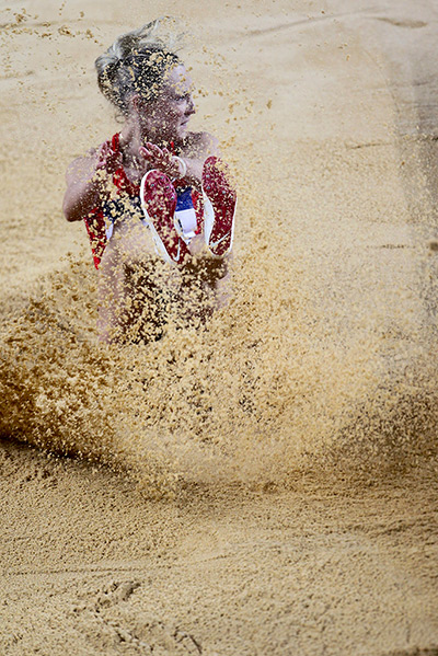 24 hours in pictures: women's long jump world indoor championships
