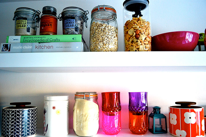 interior experts homes: Huma Qureshi's kitchen shelves