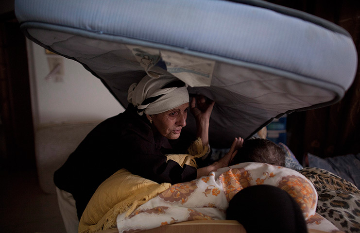 24 hours in pictures: Rocket alarm in Ofakim, southern Israel