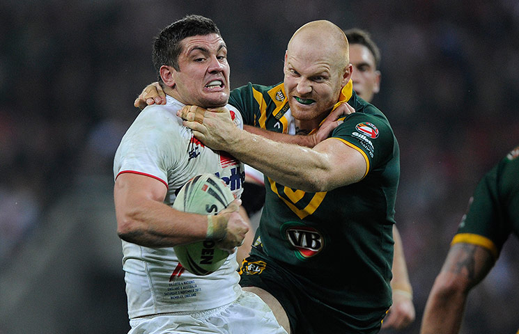 TJ SJA: England versus Australia in the Four Nations Rugby League