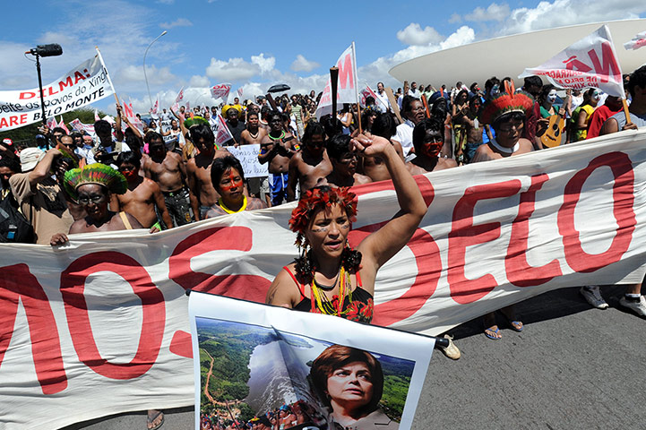 Dams: Protest against Brazil’s Belo Monte dam