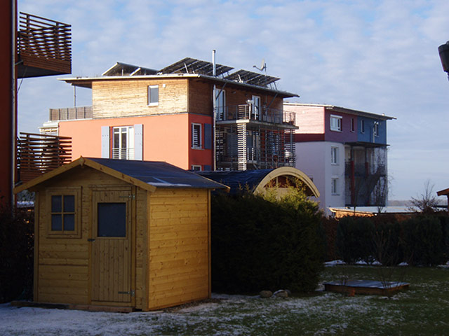 Housing estate gallery: Eco houses in Frieburg