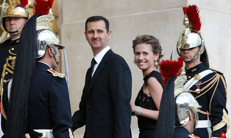 Bashar and Asma al-Assad