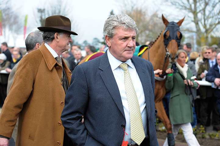 Cheltenham day 2: Steve Bruce at Cheltenham festival 2012