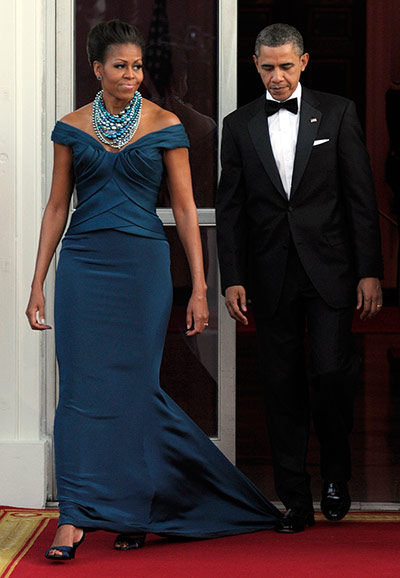 US State Dinner: Arrivals for the State Dinner in honour of the Cameron's 
