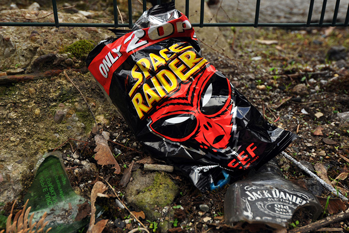 Tim Dennell: found objects: Space Raider