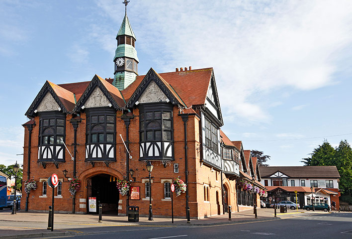 Unusual chain restaurants: McDonald's, old Town Hall, Bray, Co Wicklow