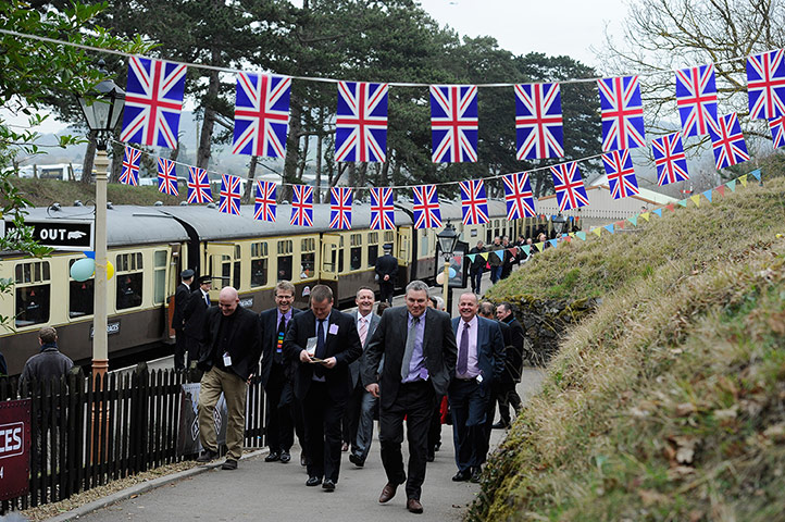 Cheltenham Gold Cup day: Cheltenham Racecourse station