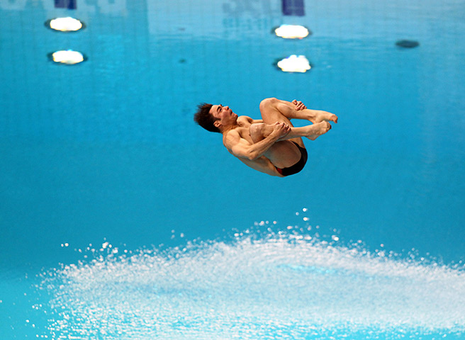 24 hours in pictures: Dubai, United Arab Emirates: Qin Kai of China