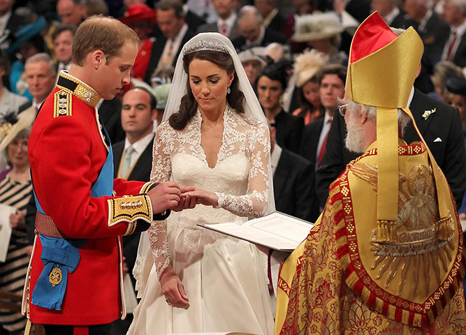 Dr Rowan Williams: The Archbishop of Canterbury marries Prince William and Kate Middleton
