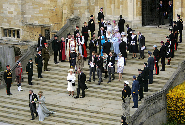 Dr Rowan Williams: The archbishop of Canterbury married Prince Charles and Duchess of Cornwall