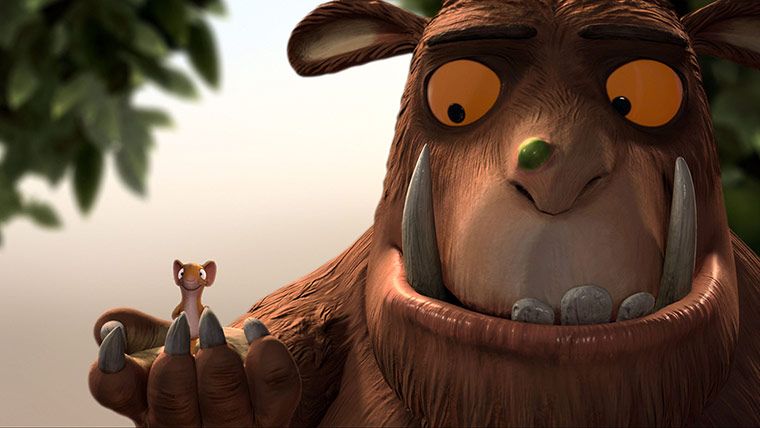 Animated characters: The Gruffalo