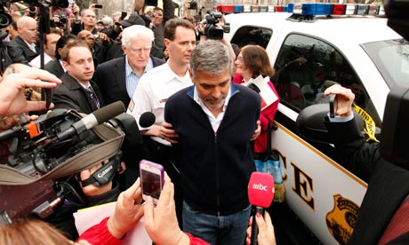 George CLOONEY ARRESTED in planned protest at Sudanese embassy ...