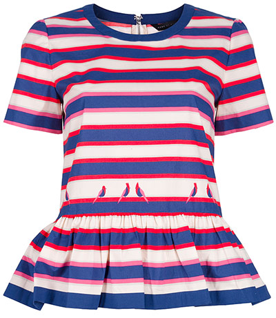 key trends: peplum: Top