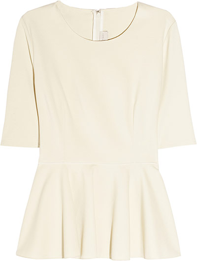 key trends: peplum: Top