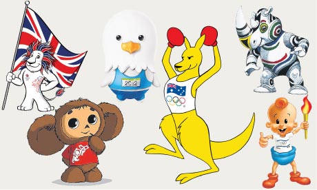 Lucky for some: (clockwise) Britain; Serbia; Australia; South Africa; Israel; Russia.