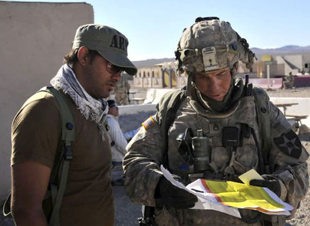 Robert Bales gallery: Robert Bales during an army exercise at Fort Irwin, California