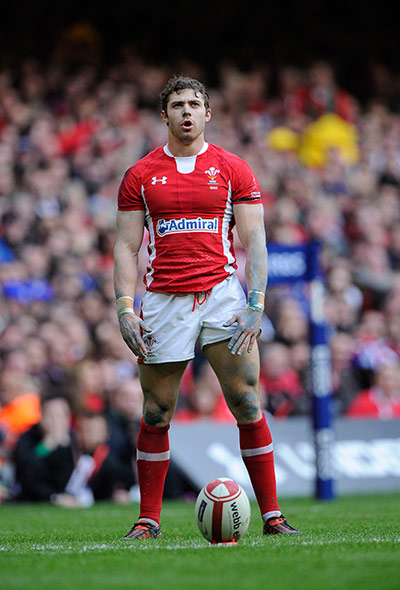 Wales v France: Leigh Halfpenny lines up his final successful penalty