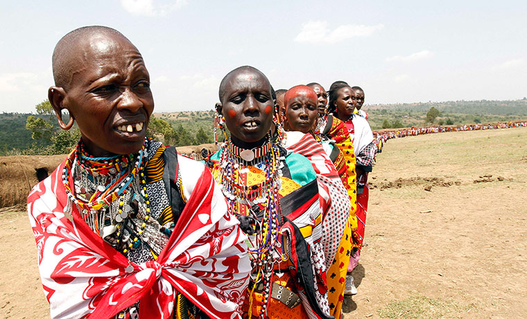 Entoto - Massai ceremony: Entoto - Massai ceremony