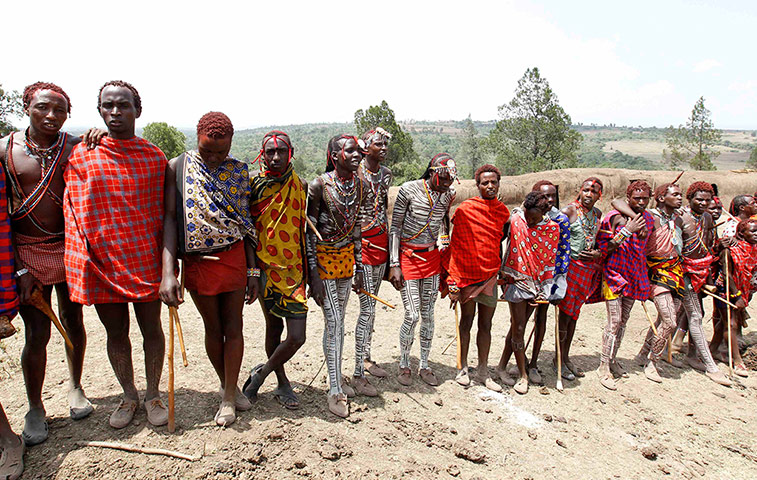 Entoto - Massai ceremony: Entoto - Massai ceremony