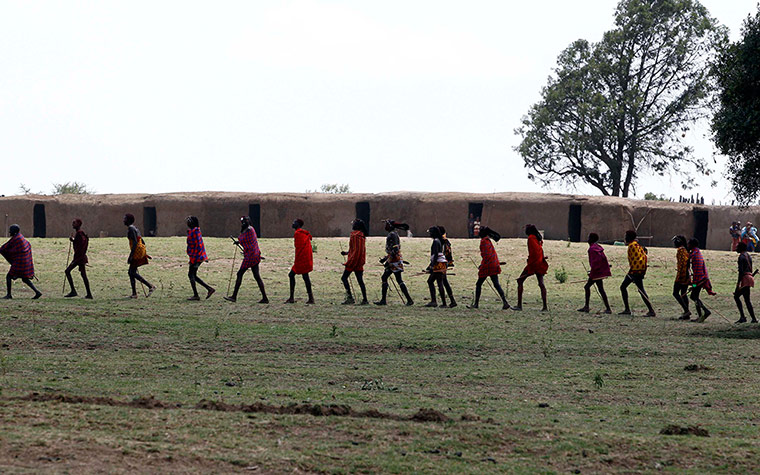 Entoto - Massai ceremony: Entoto - Massai ceremony