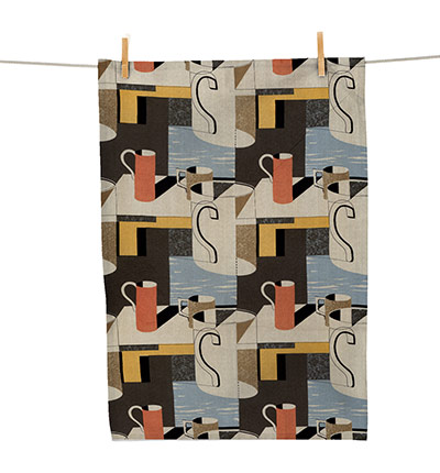 British textiles: V&A tea towel mugs