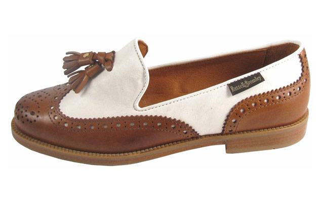 Stylish flat shoes: Russell & Bromley