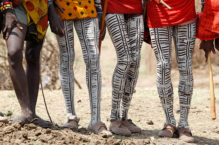 24 hours in pictures: Olkerin Manyatta, Kenya