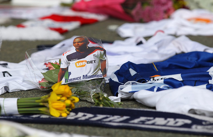 Muamba get well messages: Reebok stadium get well messages