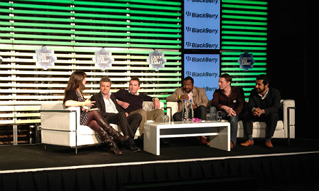 Social location panel at London Web Summit