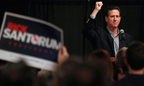 Scrambling Santorum lashes out at Romney in pivotal state of ...