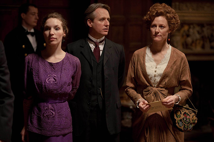 Titanic: Perdita Weeks as Georgina, Linus Roache as Hugh