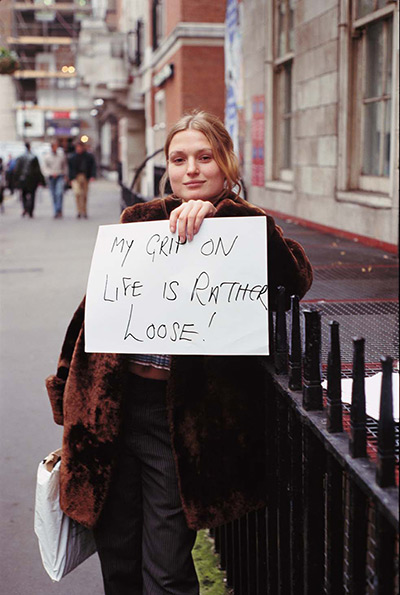 Gillian Wearing: My grip on life is rather loose!