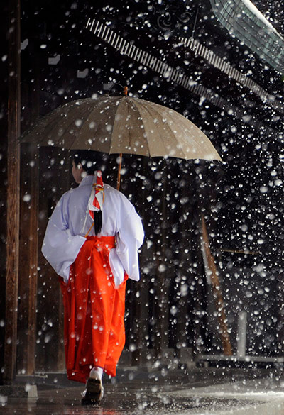Snow: Heavy snow affects wide areas in eastern Japan