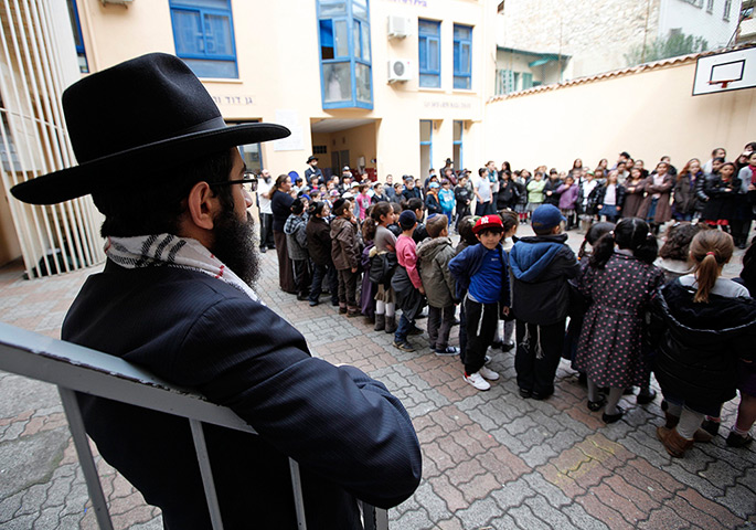 Toulouse shooting: Schoolchildren observe a minute of silence at the Jewish school in Nice