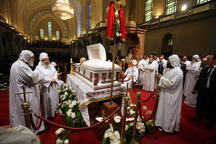 Pope Shenouda Funeral: Pope Shenouda III's funeral in Cairo